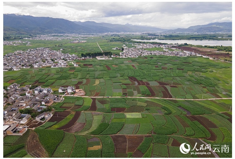 Galeria: paisagens rurais em Jianchuan parecem uma paleta de tintas