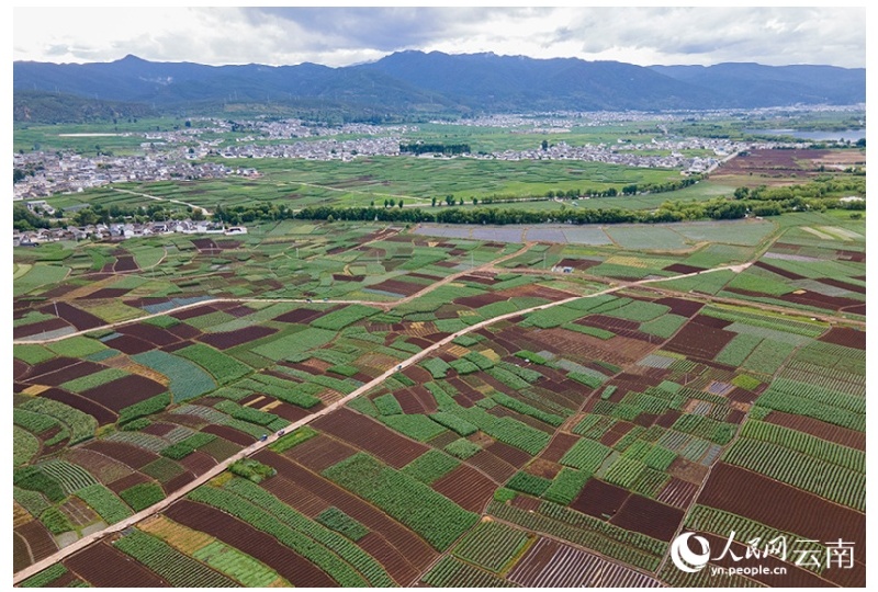 Galeria: paisagens rurais em Jianchuan parecem uma paleta de tintas