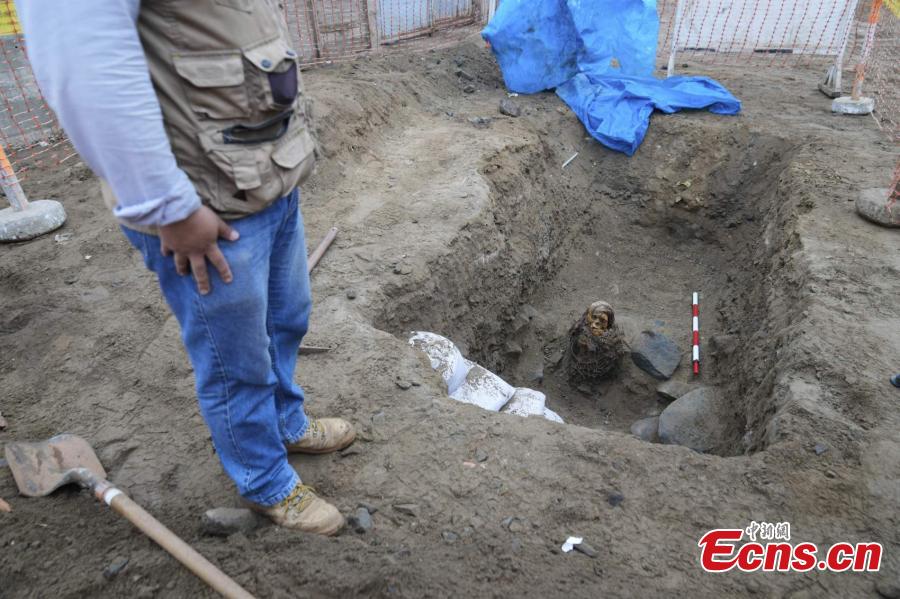 Múmia de mais de mil anos é descoberta por acaso em Lima