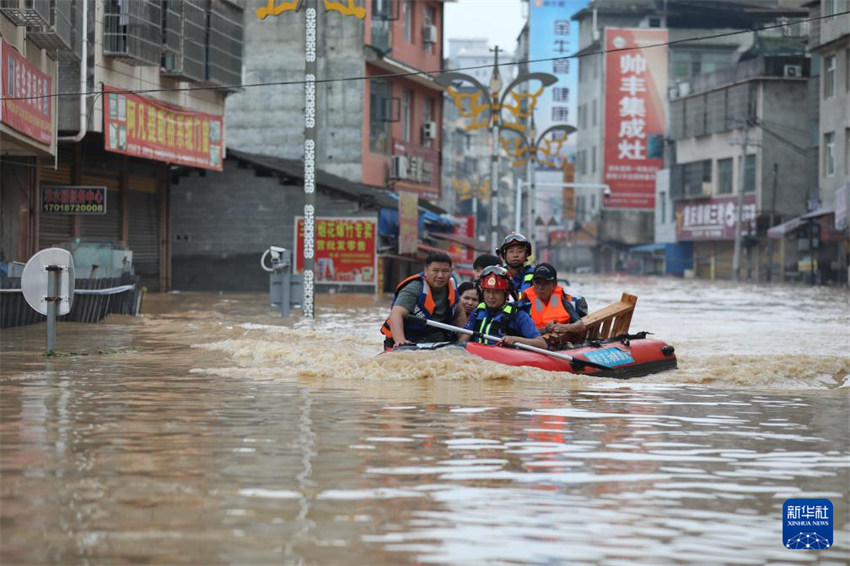 Pior enchente em décadas atinge Guizhou, sudoeste da China