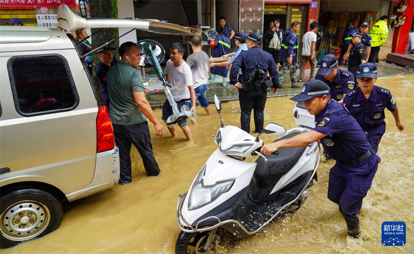 Pior enchente em décadas atinge Guizhou, sudoeste da China