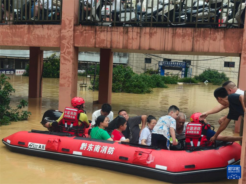Pior enchente em décadas atinge Guizhou, sudoeste da China