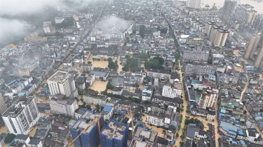 Pior enchente em décadas atinge Guizhou, sudoeste da China