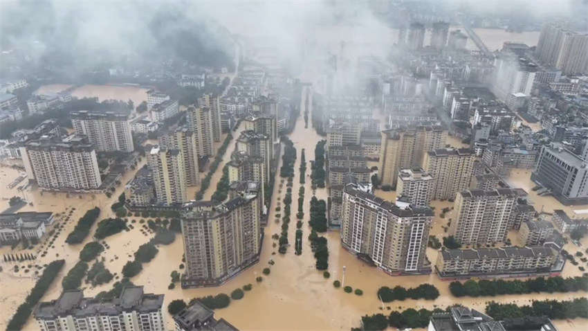 Pior enchente em décadas atinge Guizhou, sudoeste da China