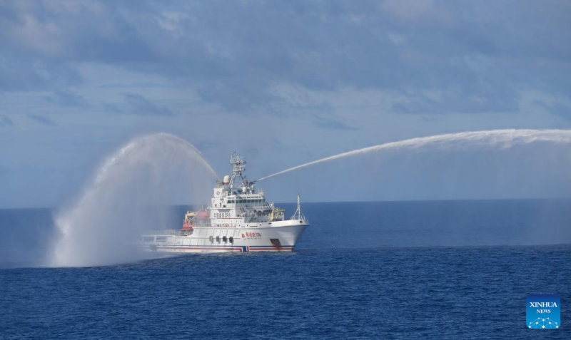 Exercício de resgate marítimo de emergência realizado em Hainan