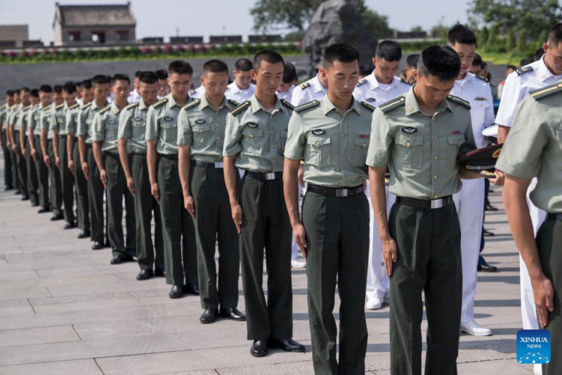 China marca 88o aniversário da resistência de toda a na??o contra agress?o japonesa