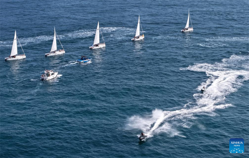 Evento de cruzeiro realizado em Qingdao celebrou 20o aniversário da cria??o do Dia Marítimo da China