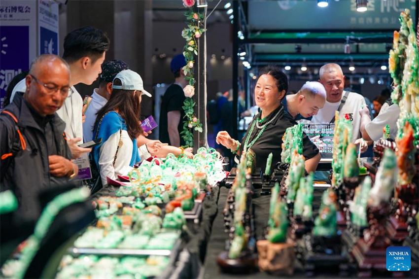 Exposi??o Internacional de Pedras da China (Kunming) 2025 é inaugurada em Yunnan