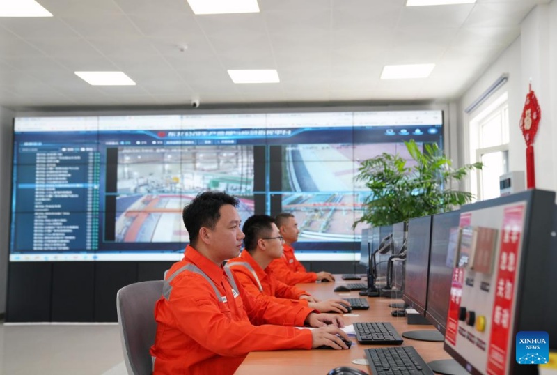 Trecho chinês do gasoduto da rota leste entre China e Rússia transporta mais de 100 bilh?es de metros cúbicos