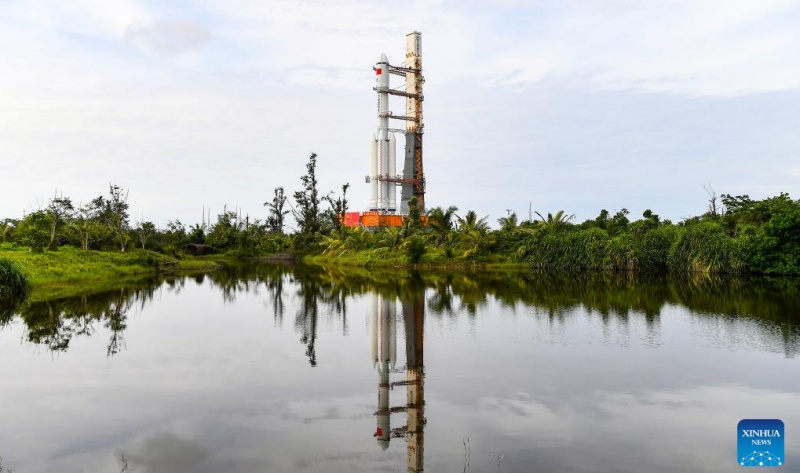 Espa?onave chinesa Tianzhou-9 é transportada para local de lan?amento
