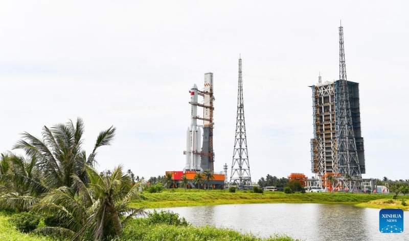 Espa?onave chinesa Tianzhou-9 é transportada para local de lan?amento