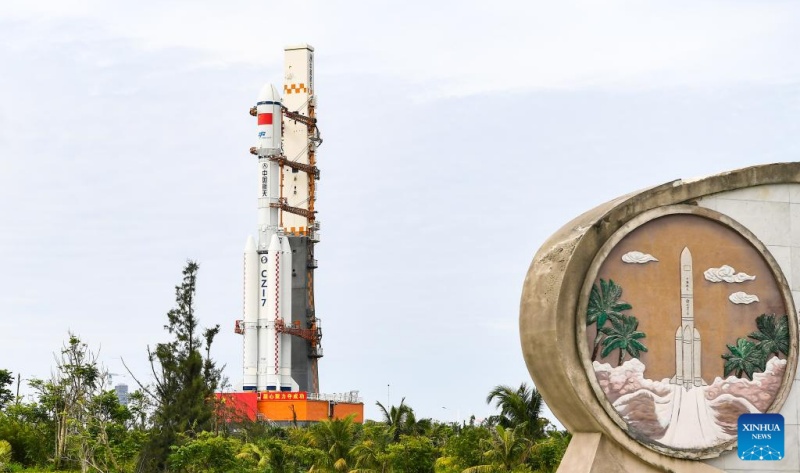 Espa?onave chinesa Tianzhou-9 é transportada para local de lan?amento