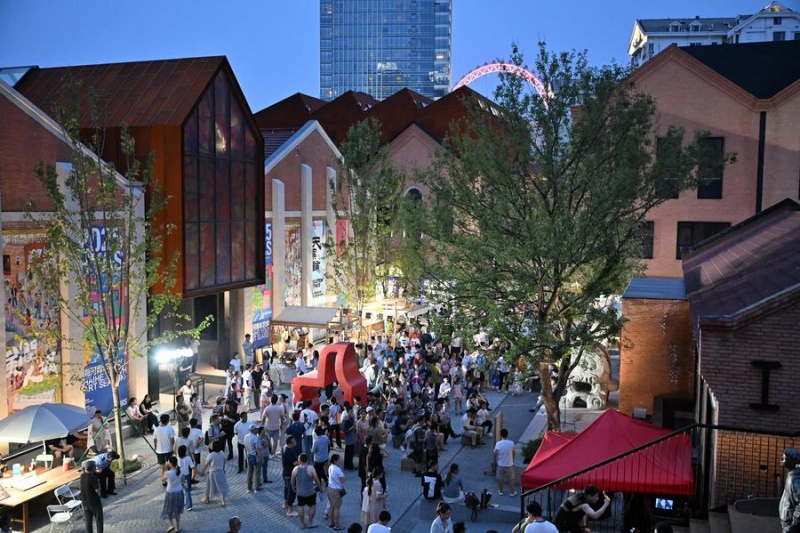 Projeto pioneiro em Tianjin une arte, comunidade e turismo em espa?o urbano integrado