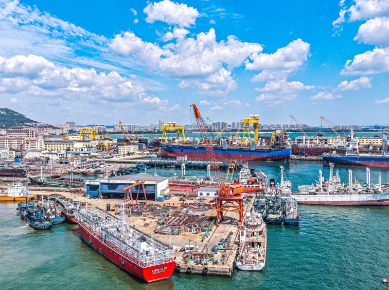 Rongcheng impulsiona economia marítima com indústria naval de alto valor agregado