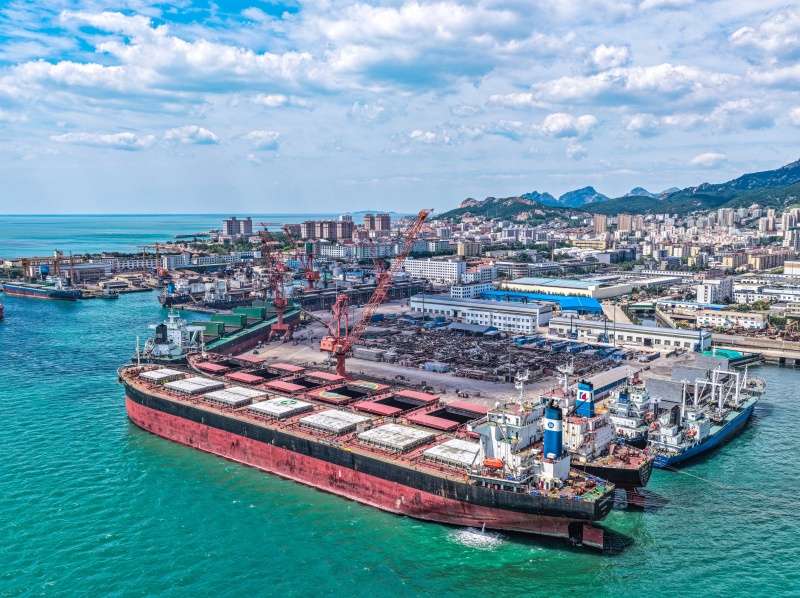 Rongcheng impulsiona economia marítima com indústria naval de alto valor agregado