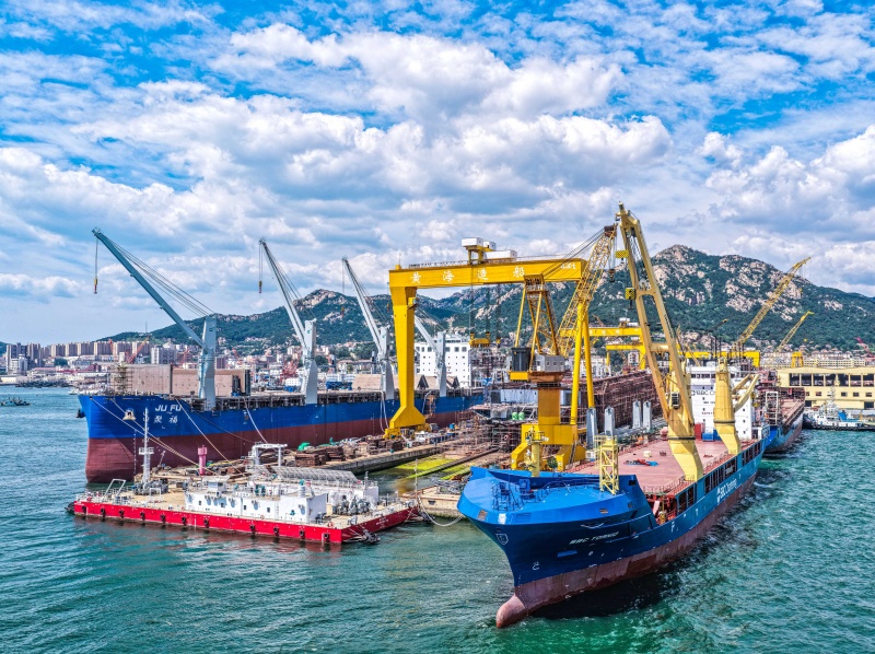 Rongcheng impulsiona economia marítima com indústria naval de alto valor agregado