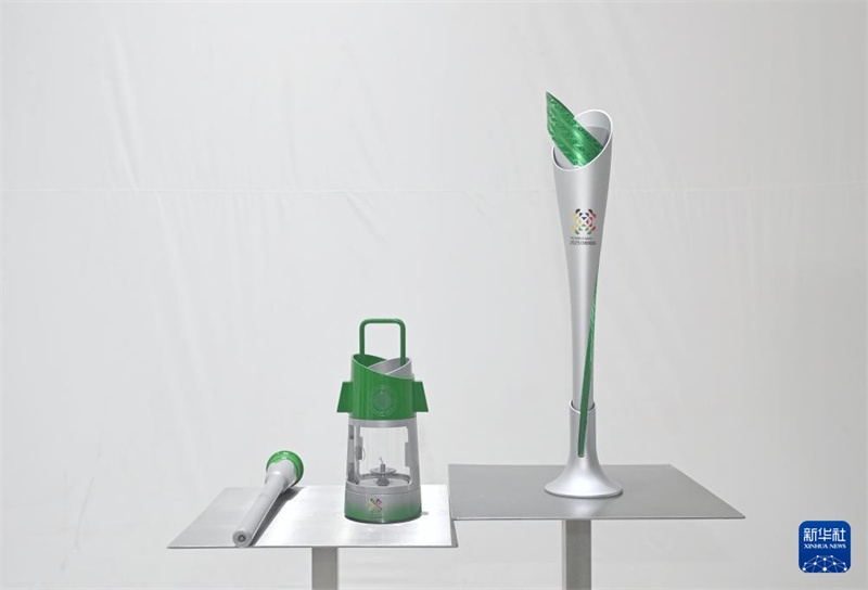 Revelados os dispositivos da série de revezamento da tocha dos Jogos Mundiais de Chengdu