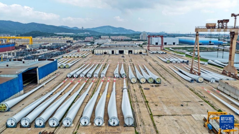 Base integrada de energia eólica offshore impulsiona transi??o econ?mica de Rongcheng, leste da China