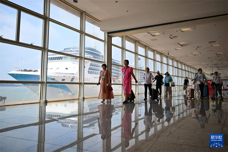 Tianjin registra crescente fluxo turístico de cruzeiros durante o ver?o