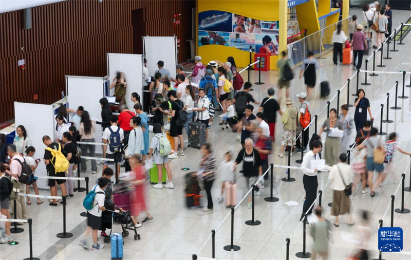 Tianjin registra crescente fluxo turístico de cruzeiros durante o ver?o