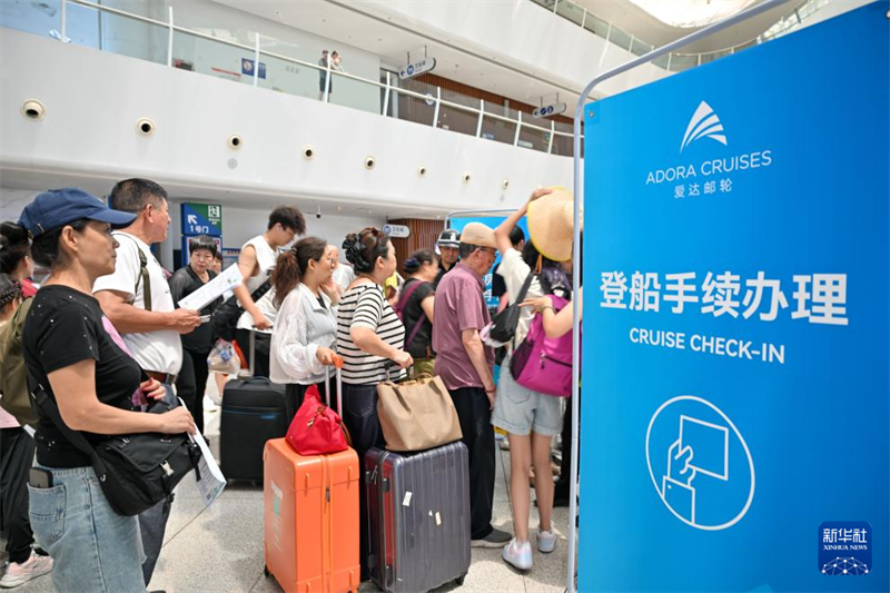 Tianjin registra crescente fluxo turístico de cruzeiros durante o ver?o