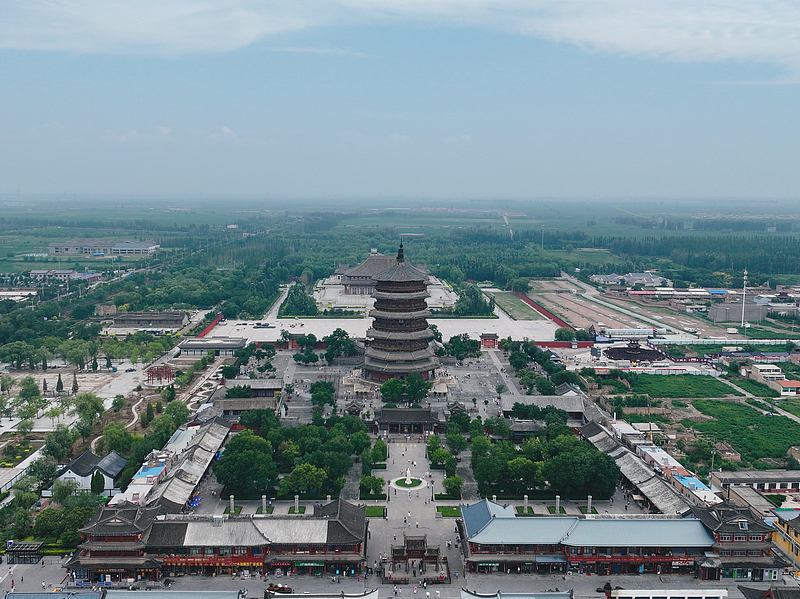 Shanxi: Pagode de madeira resiste ao teste do tempo