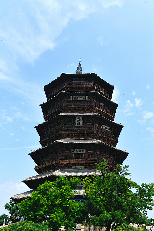 Shanxi: Pagode de madeira resiste ao teste do tempo
