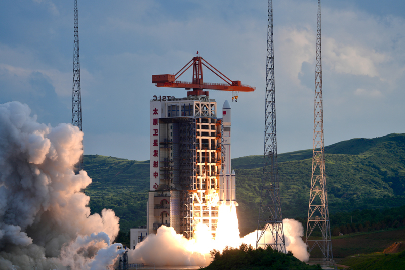 China lan?a grupo de satélites de internet com sucesso