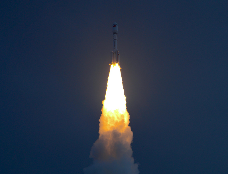 China lan?a grupo de satélites de internet com sucesso