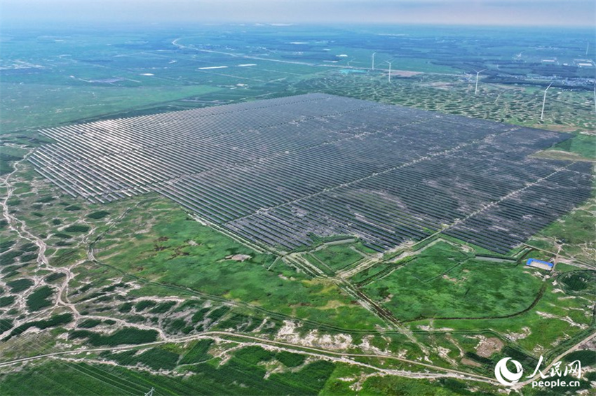 Novos projetos de energia surgem na regi?o oeste de Jilin, no nordeste da China