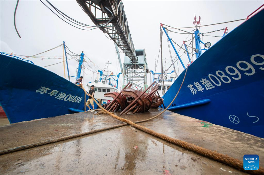 Províncias do leste da China intensificam preven??o de desastres para o tuf?o Co-May