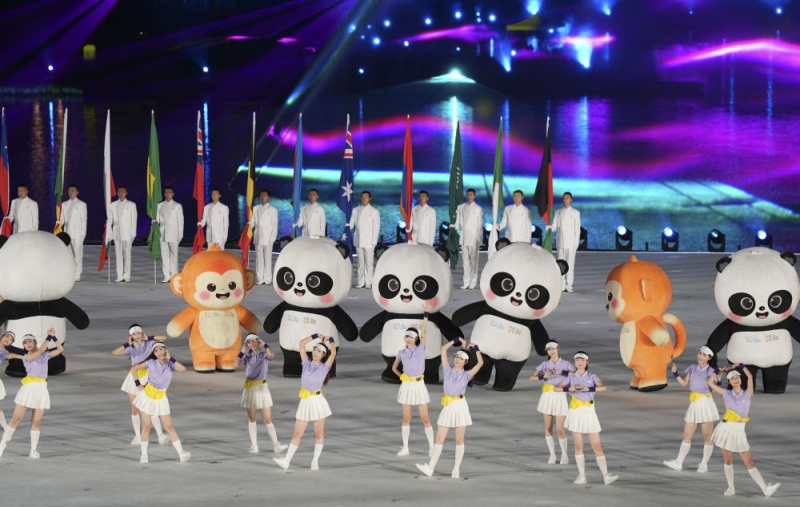 Jogos Mundiais 2025 s?o oficialmente inaugurados em Chengdu