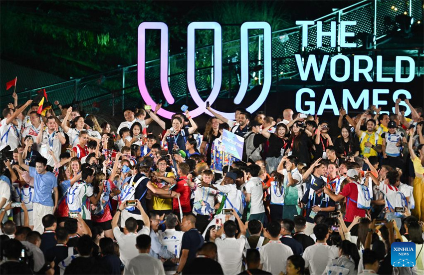 Jogos Mundiais de Chengdu encerram com grande aclama??o