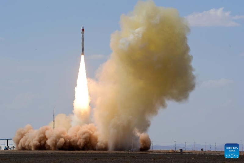 Foguete Lijian-1, da China, lan?a sete satélites