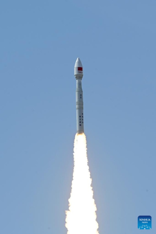 Foguete Lijian-1, da China, lan?a sete satélites