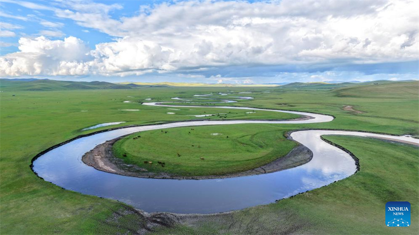 Galeria: paisagem ao longo do Rio Mergel Gol na Mongólia Interior