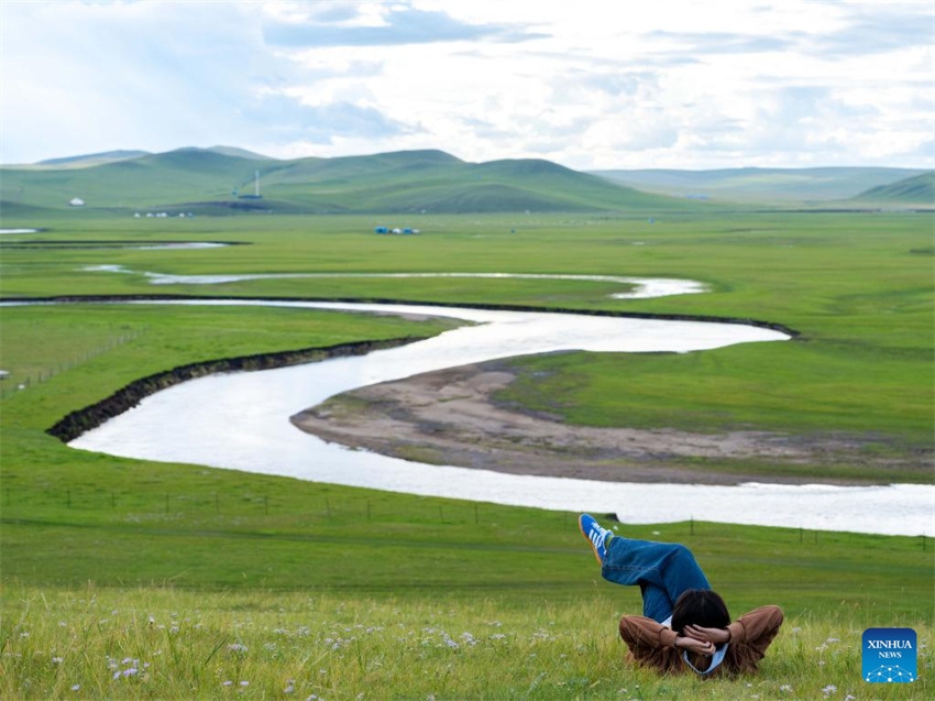 Galeria: paisagem ao longo do Rio Mergel Gol na Mongólia Interior