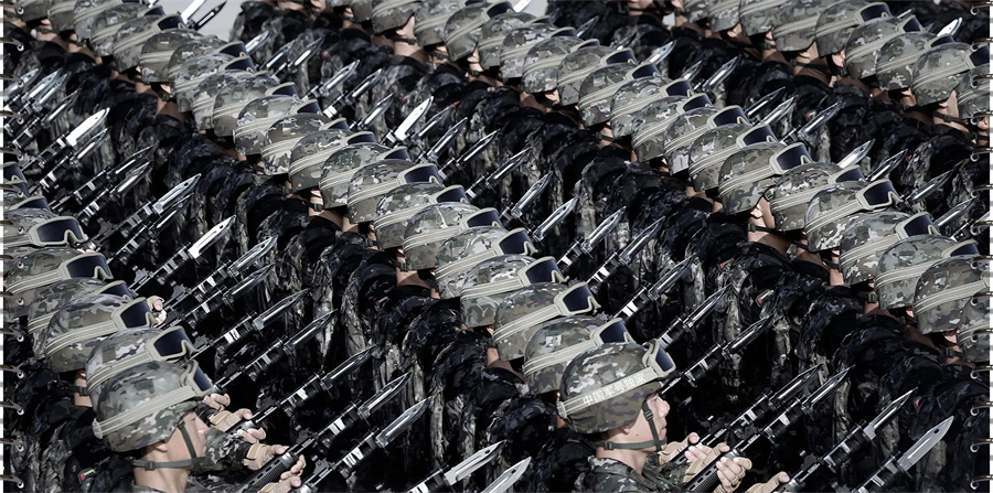 Galeria: fotos de alta defini??o dos ensaios para o desfile militar do Dia da Victória da China