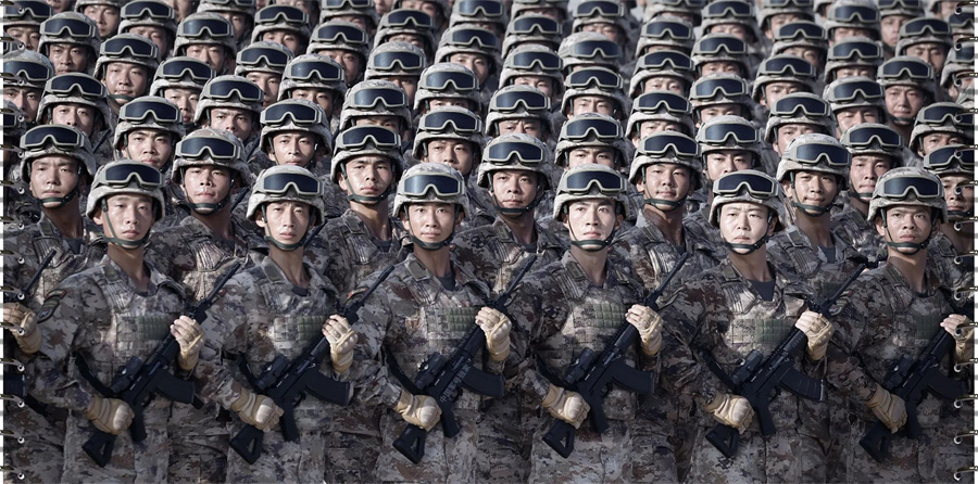 Galeria: fotos de alta defini??o dos ensaios para o desfile militar do Dia da Victória da China