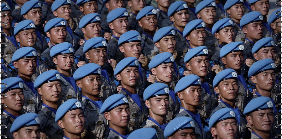 Galeria: fotos de alta defini??o dos ensaios para o desfile militar do Dia da Victória da China