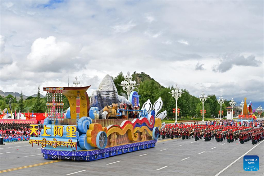 Galeria: celebra??es do 60o aniversário da funda??o da Regi?o Aut?noma de Xizang