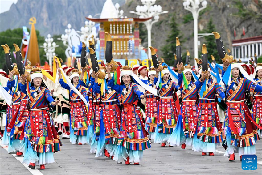 Galeria: celebra??es do 60o aniversário da funda??o da Regi?o Aut?noma de Xizang