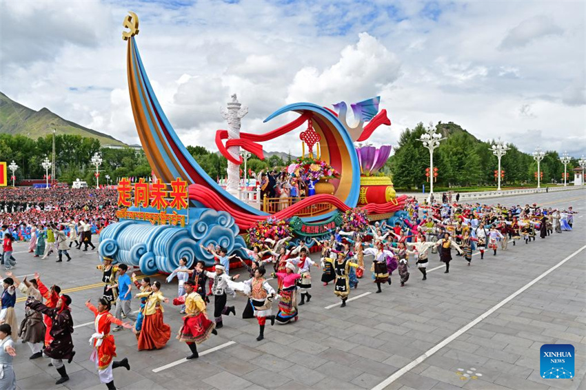 Galeria: celebra??es do 60o aniversário da funda??o da Regi?o Aut?noma de Xizang