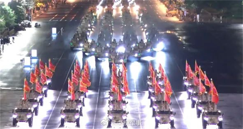 China realiza terceiro ensaio para evento marcando 80o aniversário de vitória contra agress?o japonesa e fascismo