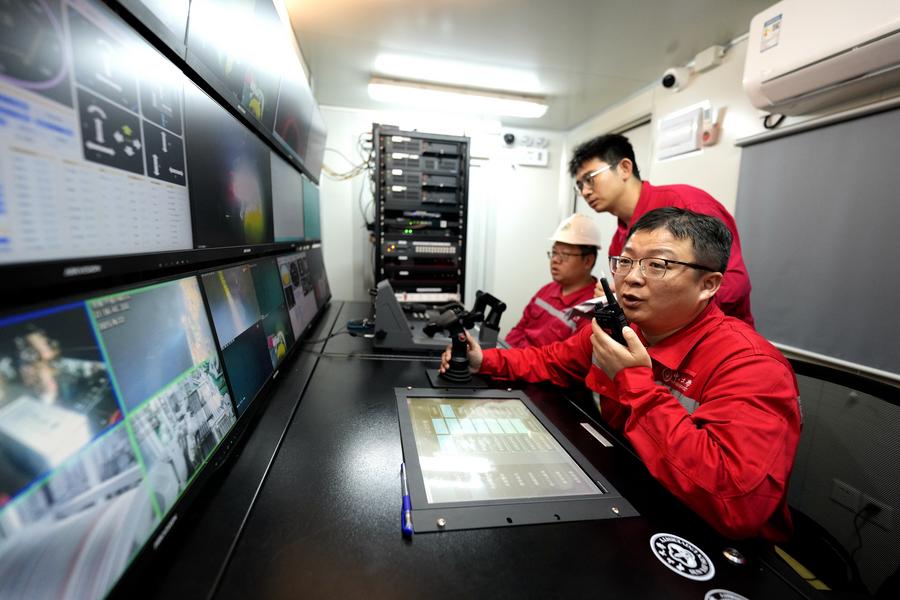 Novo explorador de águas profundas da China, Haiqin, conclui miss?o no Mar da China Meridional