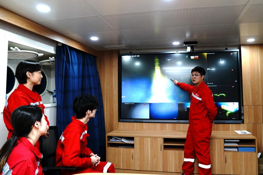 Novo explorador de águas profundas da China, Haiqin, conclui miss?o no Mar da China Meridional