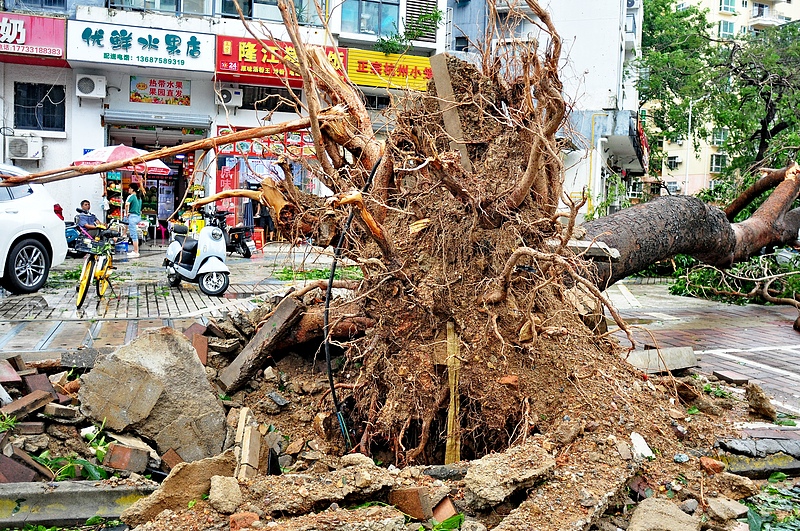 Tuf?o Kajiki traz chuvas torrenciais para Hainan