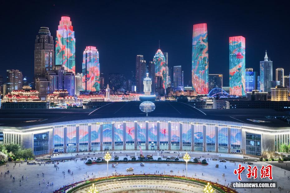 Espetáculo de luzes em Tianjin é renovado para OCS