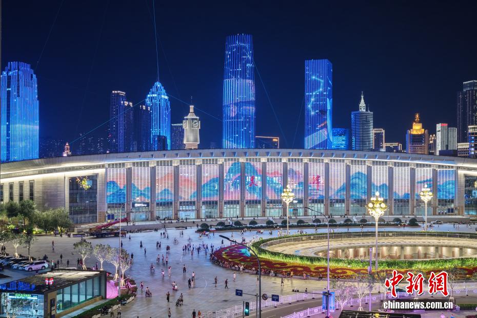 Espetáculo de luzes em Tianjin é renovado para OCS