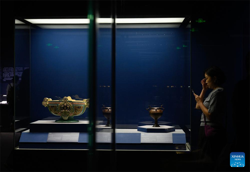 Exposi??o colaborativa sobre patrim?nio cultural dos países da OCS inaugura em Beijing